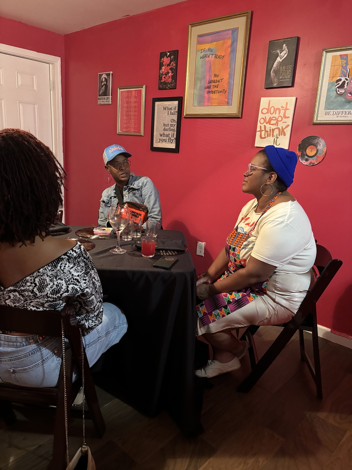 Guests in conversation at DUO: An Evening of Two