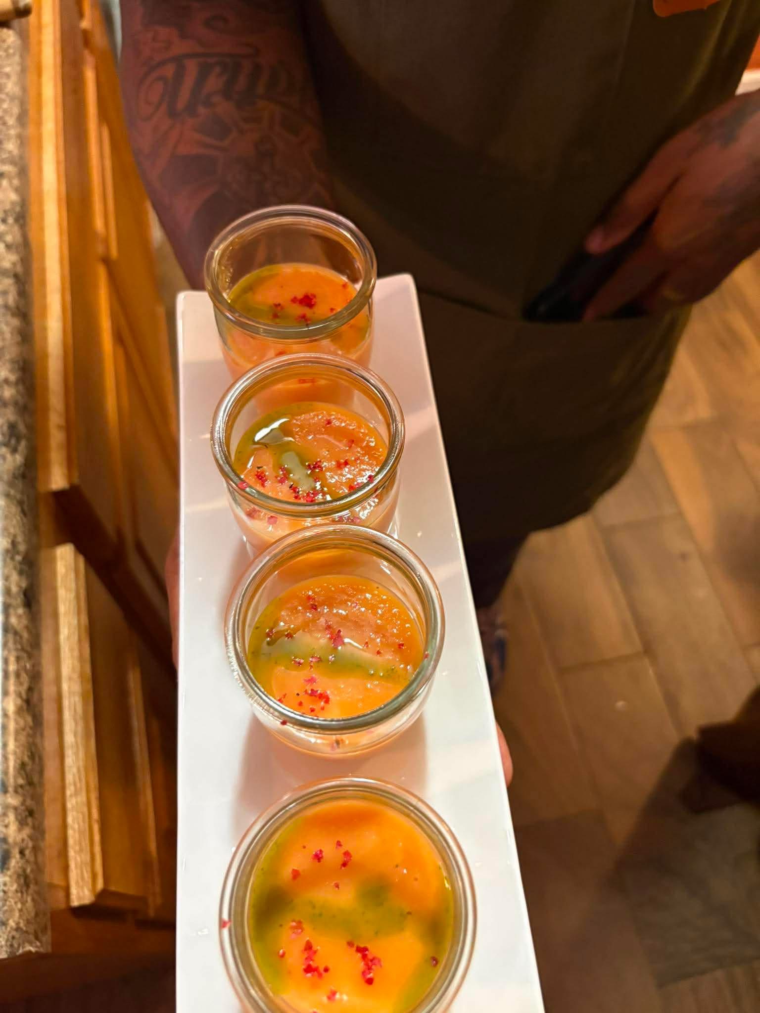 Food and table details
